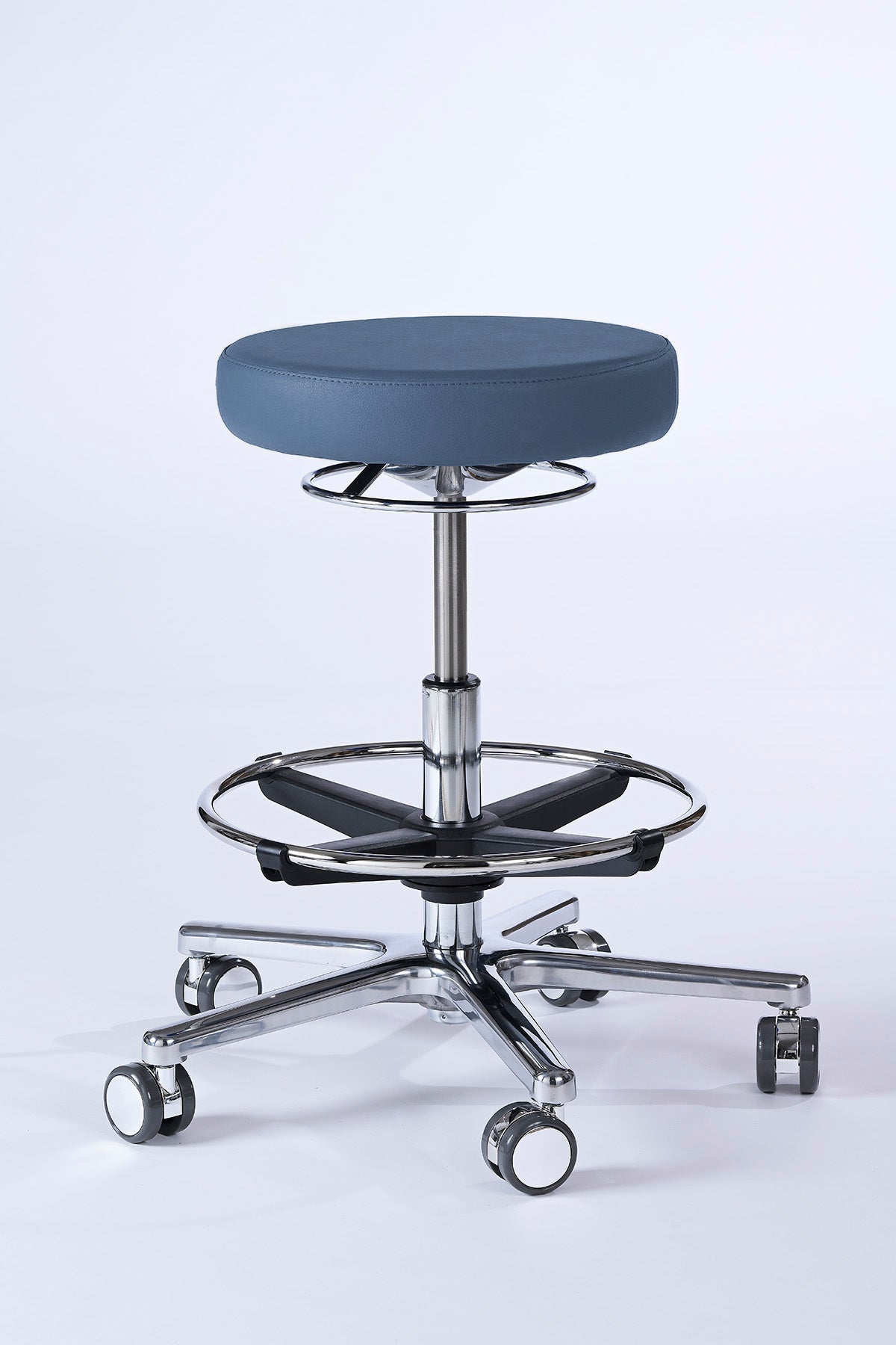 Drehhocker Lantinus FR Aluminium