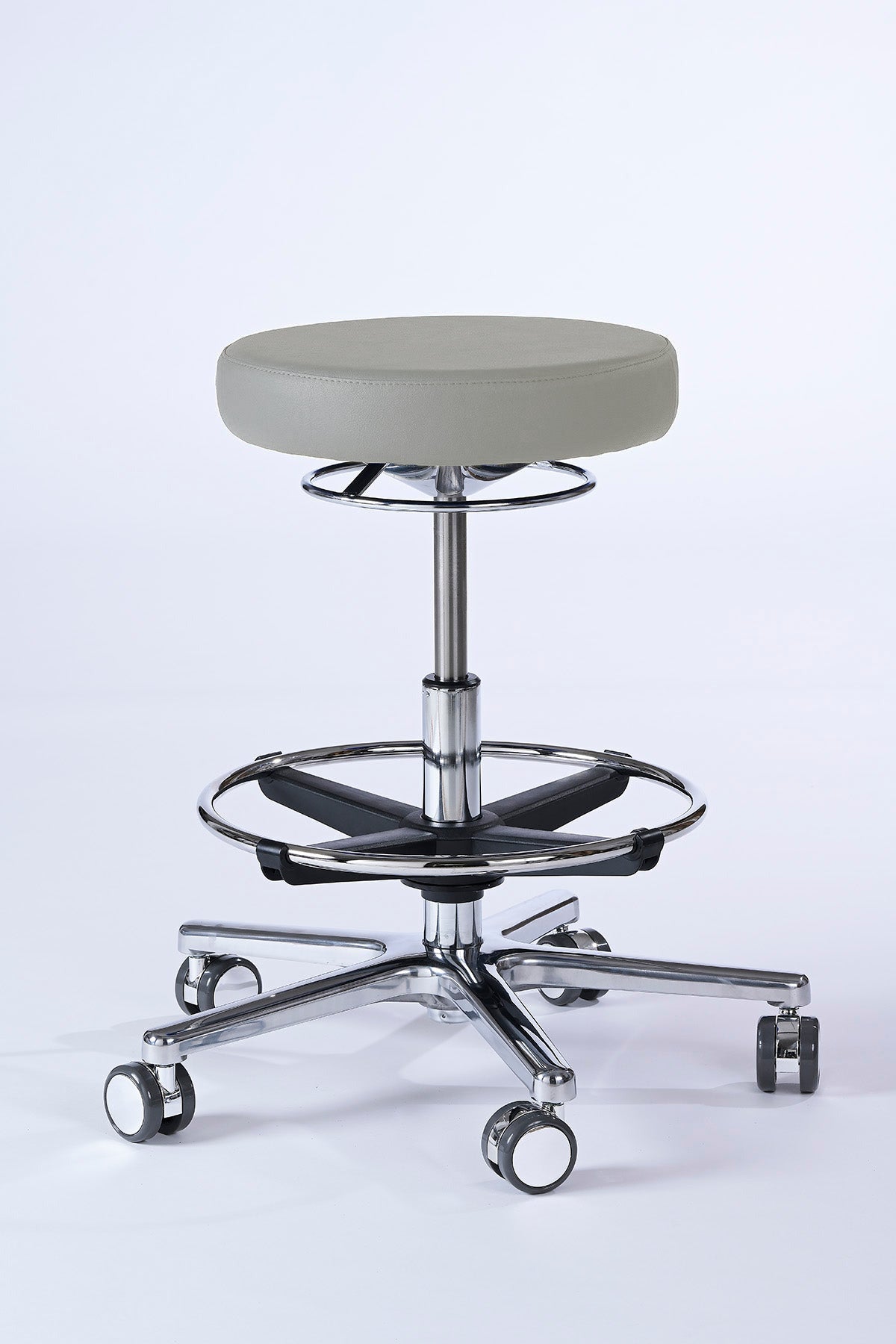 Drehhocker Lantinus FR Aluminium