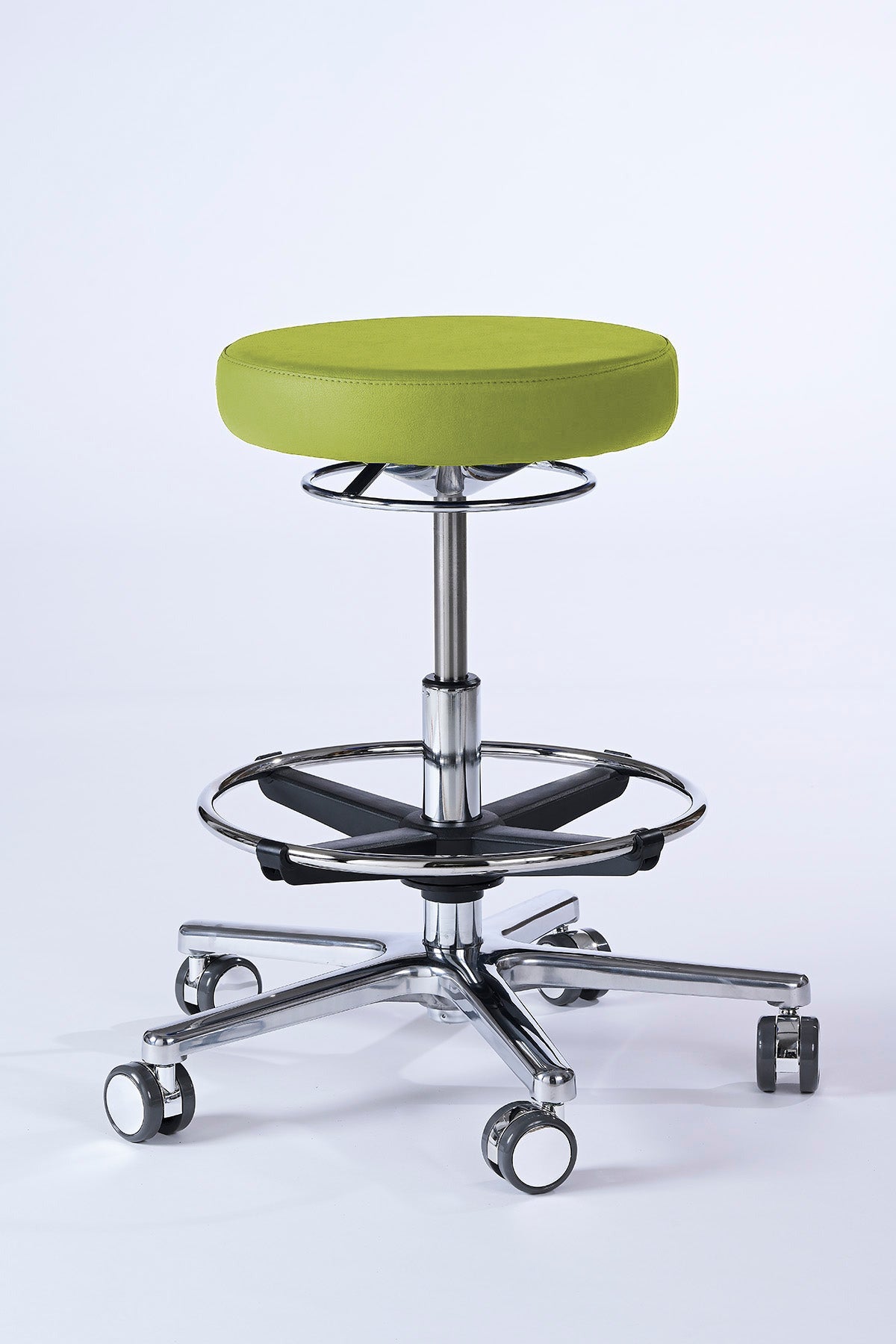 Drehhocker Lantinus FR Aluminium