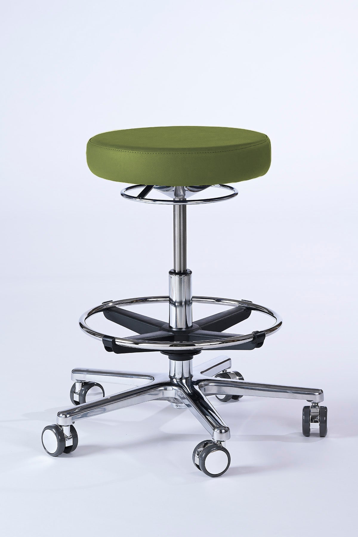 Drehhocker Lantinus FR Aluminium