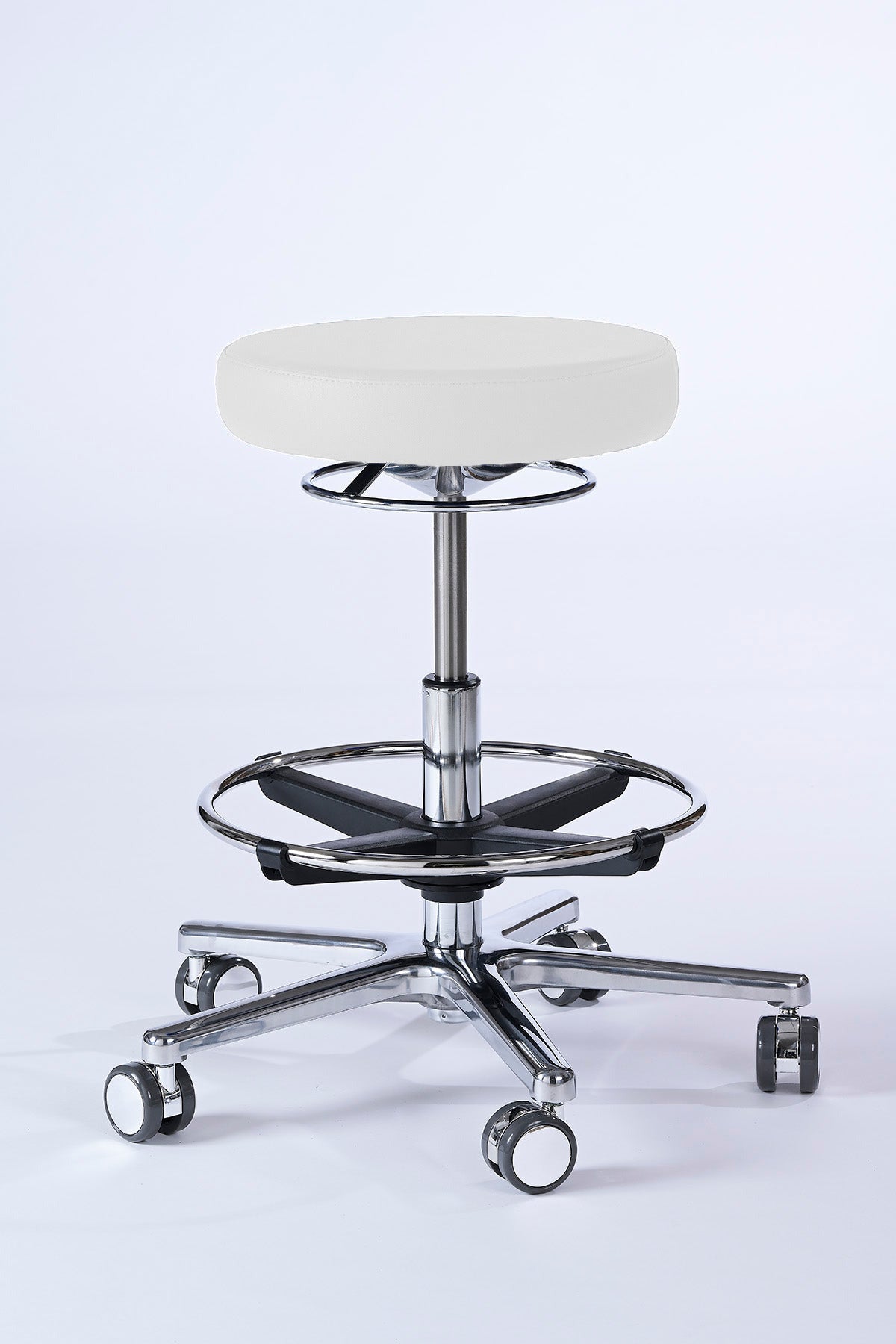 Drehhocker Lantinus FR Aluminium