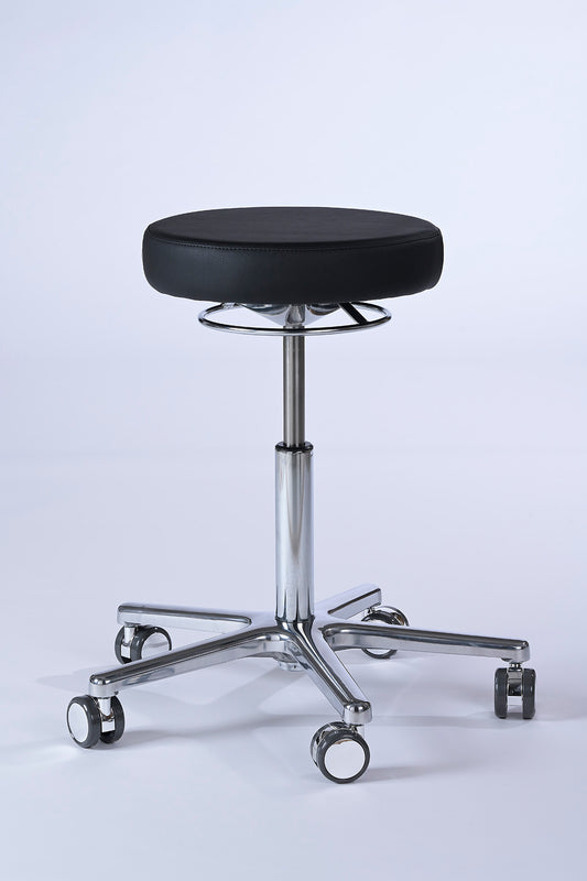 Drehhocker Lantinus Aluminium