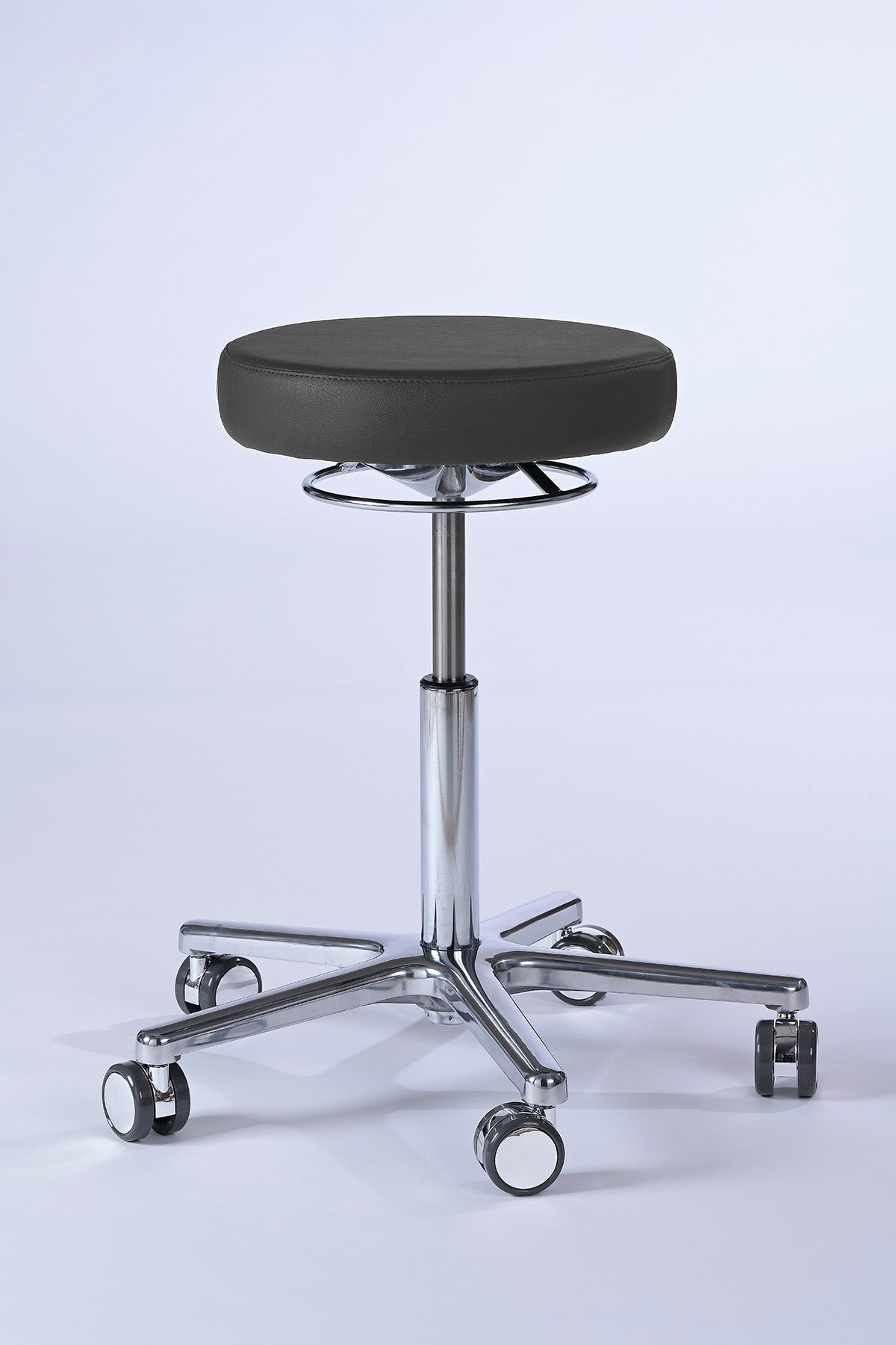 Drehhocker Lantinus Aluminium