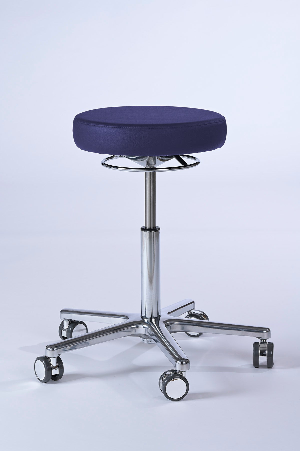 Drehhocker Lantinus Aluminium