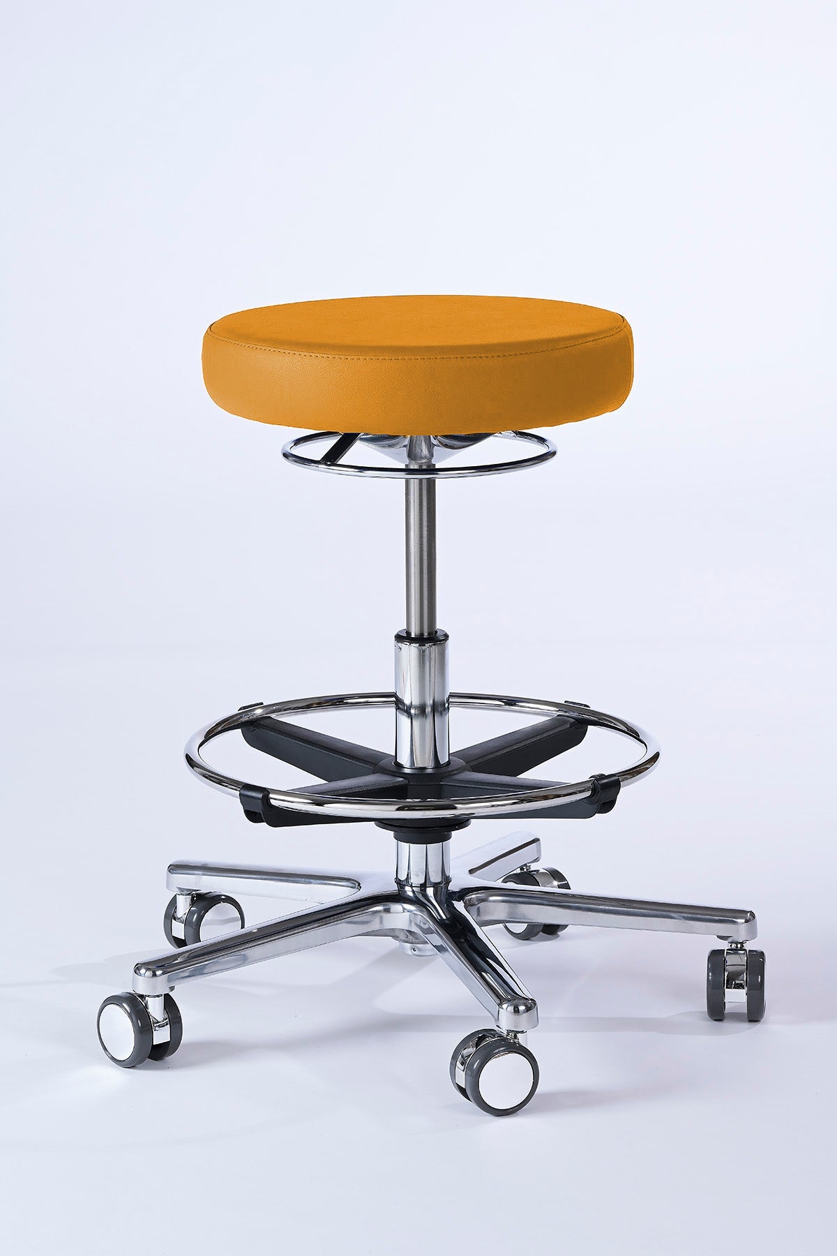 Drehhocker Lantinus FR Aluminium