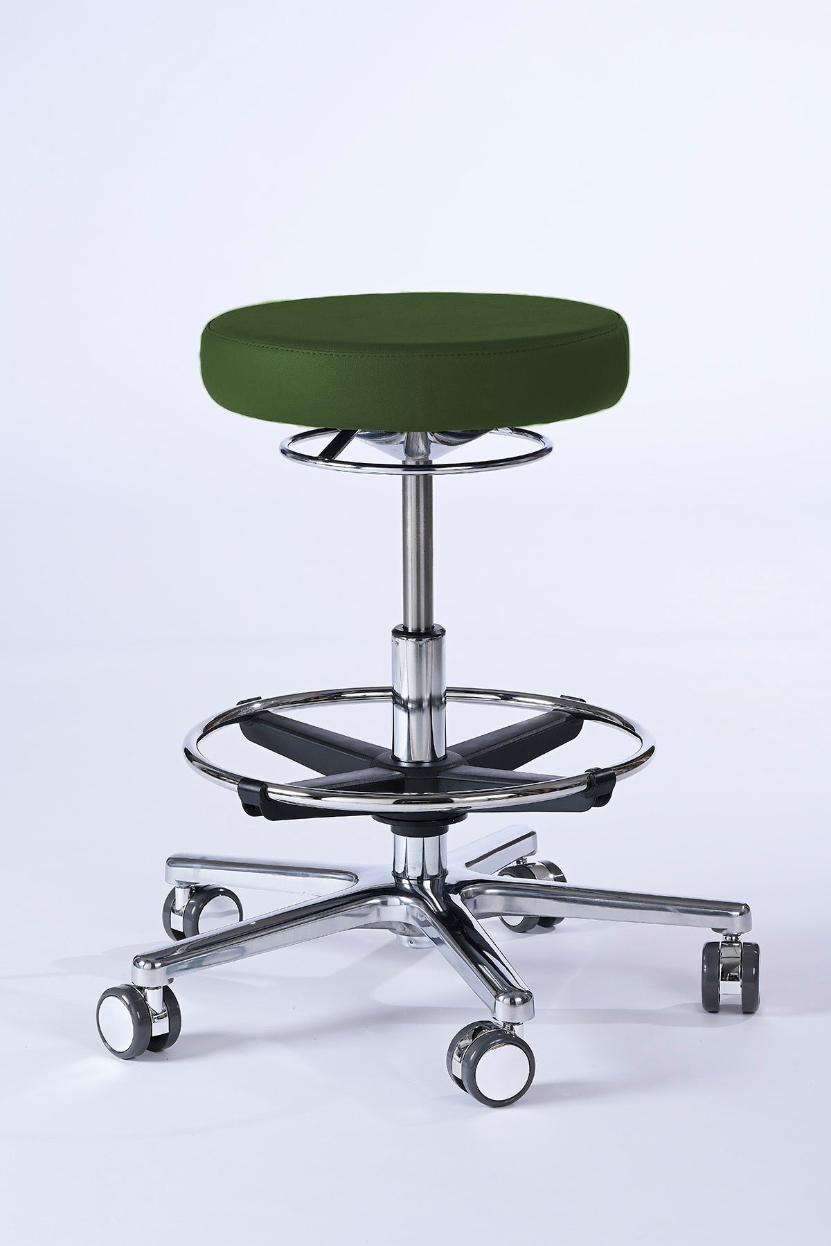 Drehhocker Lantinus FR Aluminium