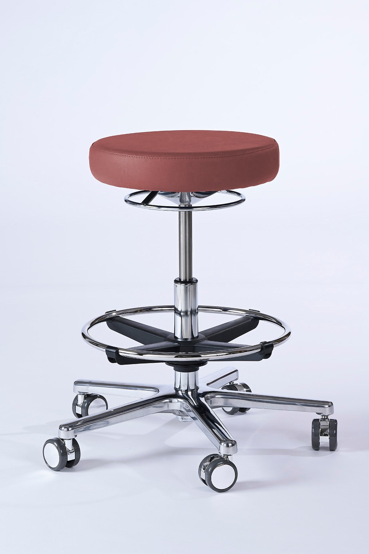 Drehhocker Lantinus FR Aluminium