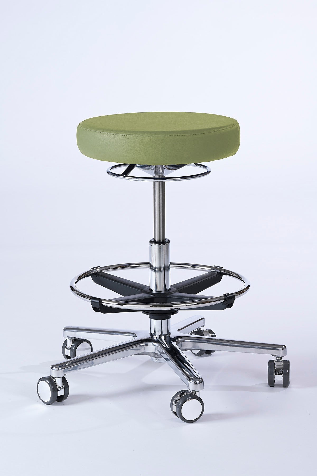 Drehhocker Lantinus FR Aluminium